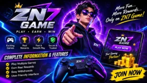 ZN7 Game Android Gaming Application and Features