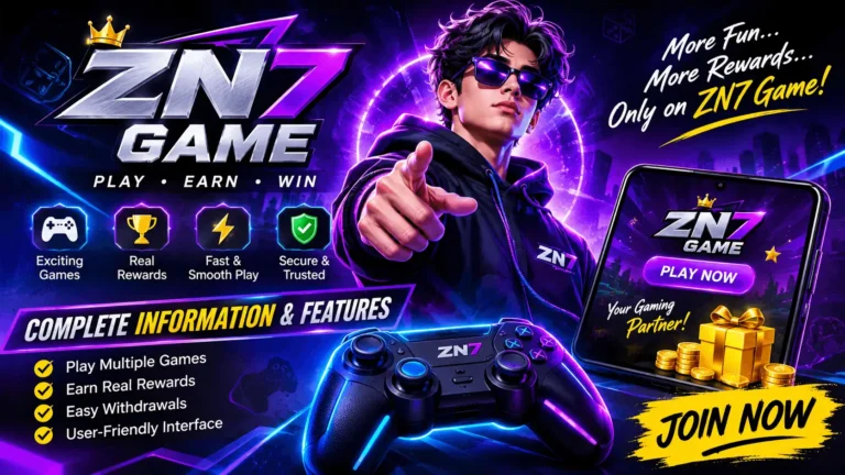 ZN7 Game Android Gaming Application and Features